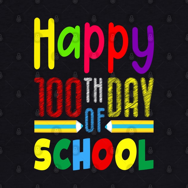 Happy 100th Day Of School Teacher 100 Days Smarter by tasnimtees